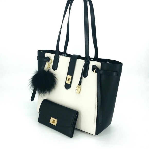 3PCS Michael Kors Cassie Large Tote Wallet Charms - Picture 2 of 8